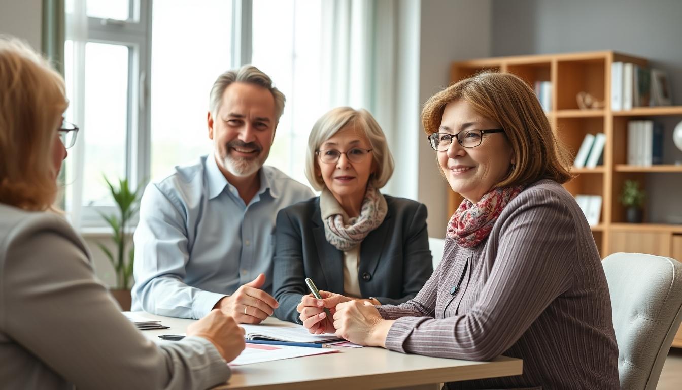 Support through the process